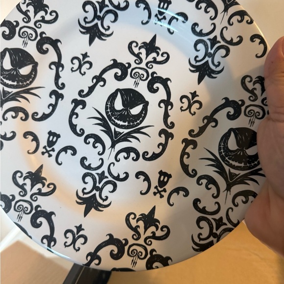 Rare Tim burtons the nightmare before Christmas plate set by disney Set Of 4 - Picture 4 of 9